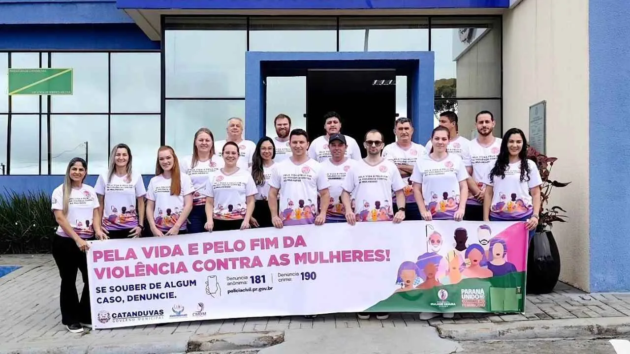 Catanduvas reforça mobilização no combate ao feminicídio 1 prefeitura violencia contra as mulheres